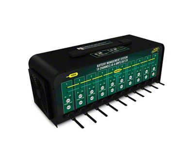 Battery Tender 10-Bank 6V/12V; 4A Selectable Battery Charger - 021-0134-DL-WH