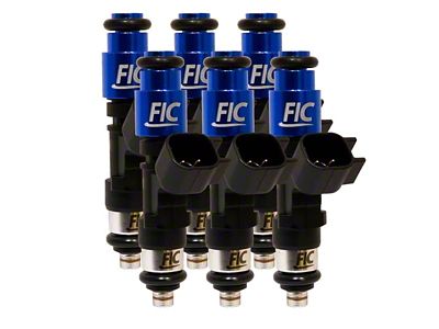 Fuel Injector Clinic 6 cyl, 64mm High-Z Impedance Fuel Injectors; 1000cc