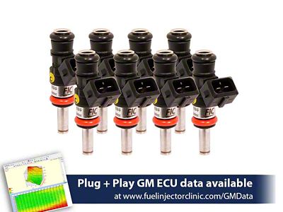 Fuel Injector Clinic LS3, LS7, LSA, L76, L92, and L99 High-Z Impedance Fuel Injectors; 1200cc