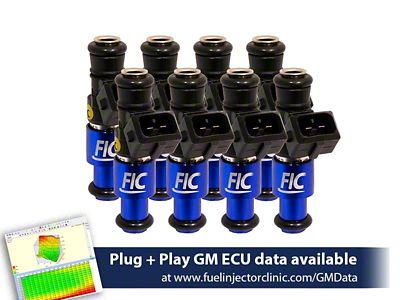 Fuel Injector Clinic 4.8/5.3/6.0 Truck Motors '07-'13 High-Z Impedance Fuel Injectors; 1200cc