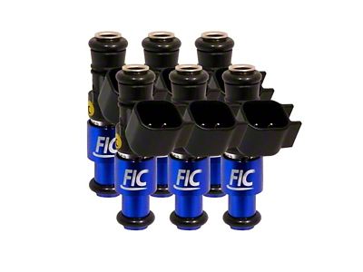 Fuel Injector Clinic 6 cyl, 53mm High-Z Impedence Fuel Injectors; 1440cc