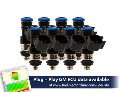 Fuel Injector Clinic 6.2 Truck Motors '09-'13 High-Z Impedance Fuel Injectors; 1650cc