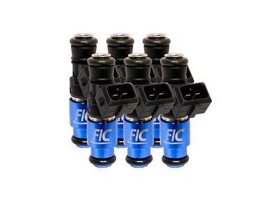 Fuel Injector Clinic 6 cyl, 53mm High-Z Impedance Fuel Injectors; 1650cc