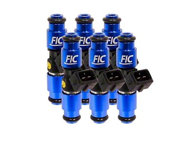 Fuel Injector Clinic 6 cyl, 64mm High-Z Impedance Fuel Injectors; 1650cc