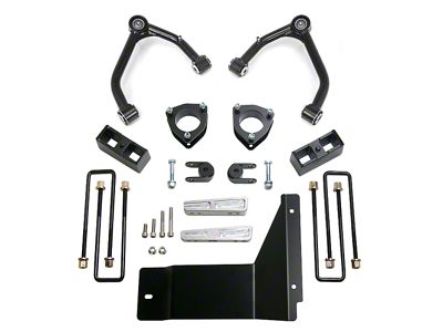 ReadyLIFT 2007-13 CHEV/GMC 1500 4'' Front with 1.75'' Rear SST Lift Kit - Cast Steel UCA - 69-3485