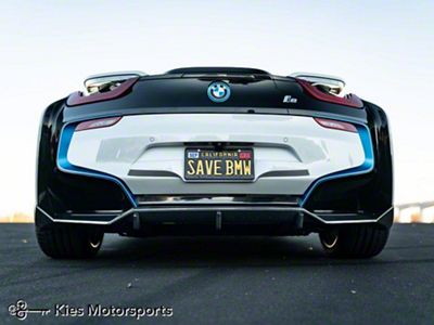 Kies Motorsports 2014-2020 i8 I12 Performance Inspired Carbon Fiber Aero Rear Diffuser