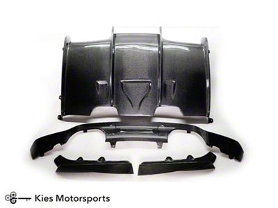 Kies Motorsports 2014-2021 M3 F80 & M4 F82 / F83 PSM Inspired Carbon Fiber Rear Diffuser