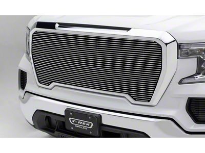T-REX Grilles 2019-2021 Sierra 1500 Billet Grille, Polished, Aluminum, 1 Pc, Insert - 20213