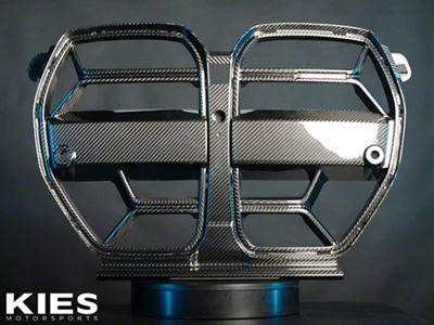 Kies Motorsports 2020-2025 M3 G80 / M4 G82 / G83 CSL Inspired Dry Carbon Full Replacement Kidney Grille