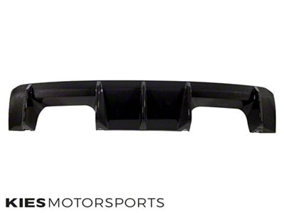 Kies Motorsports 2020-2025 M3 G80 / M4 G82 / G83 OEM Style Dry Carbon Fiber Rear Center Diffuser
