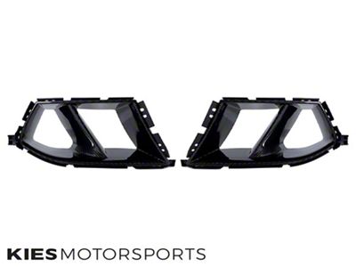 Kies Motorsports 2020-2025 M3 G80 / M4 G82 / G83 Performance Inspired Dry Carbon Aero Vent Trim Pair