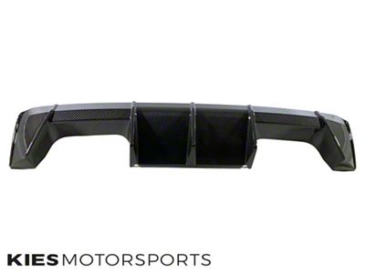 Kies Motorsports 2020-2025 M3 G80 / M4 G82 / G83 Performance Style Dry Carbon Fiber Rear Center Diffuser