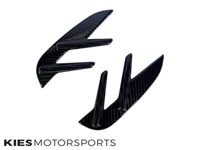 Kies Motorsports 2020-2025 M3 / M4 G80 / G82 / G83 Dry Carbon Fiber Fender Trim Covers