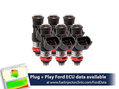 Fuel Injector Clinic Ford Mustang V6 2011-2017 High Impedance Fuel Injectors; 2150cc