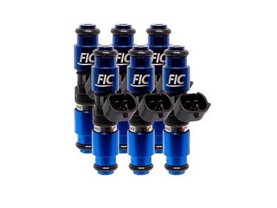 Fuel Injector Clinic 6 cyl, 64mm High-Z Impedance Fuel Injectors; 2150cc