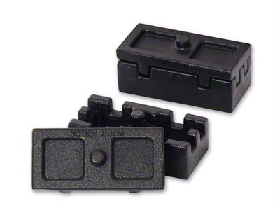 ProRYDE 3-in-1 Blocks w/o U-bolts 5.0 in. x 2.375 in.-No Taper