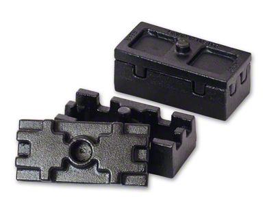ProRYDE 3-in-1 Blocks w/o U-bolts 5.0 in. x 2.375 in.-Tapered - 51-910