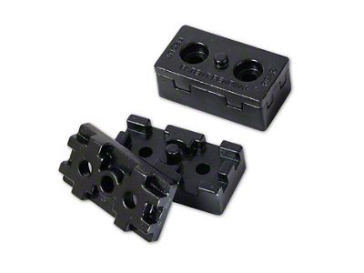 ProRYDE 3-in-1 Blocks w/o U-bolts 5.25 in. x 2.75 in.-No Taper