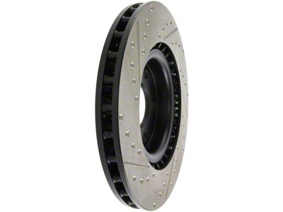 StopTech Slotted & Drilled Sport Brake Rotor - 127.42076L