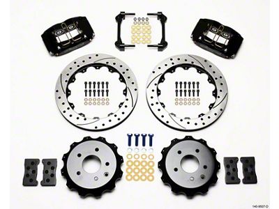 Wilwood Dynapro Radial Rear Kit 13.00in Drilled Nissan 350Z/Fiti G35 - 140-9507-D