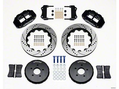 Wilwood Narrow Superlite 6R Front Hat Kit 14.00in Drilled - 140-9192-D