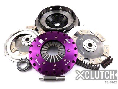 X-Clutch 03-06 Nissan 350Z 3.5L 9in Twin Solid Ceramic Clutch - XKNI23543-2E