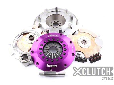X-Clutch 03-06 Nissan 350Z Track 3.5L 8in Twin Solid Ceramic - XKNI20523-2E