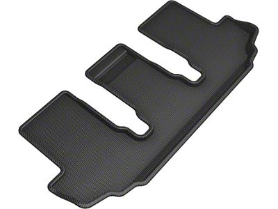 3D MAXpider 20-23 Toyota Highlander 8-Seat Kagu Black Floor Mat - L1TY26231509