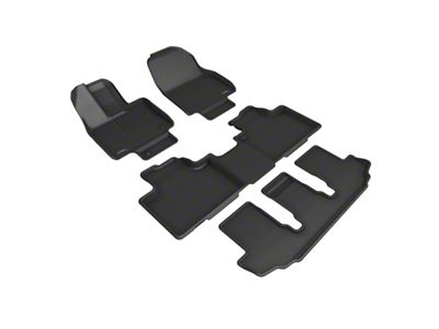3D MAXpider 20-23 Toyota Highlander Hybrid Kagu Black Floor Mat - L1TY27901509