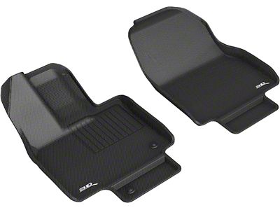 3D MAXpider 20-23 Toyota Highlander Kagu Black Floor Mat - L1TY26211509