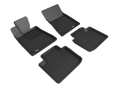 3D MAXpider 05-11 Lexus Gs Kagu Floor Mat- Black R1 - L1LX00401509