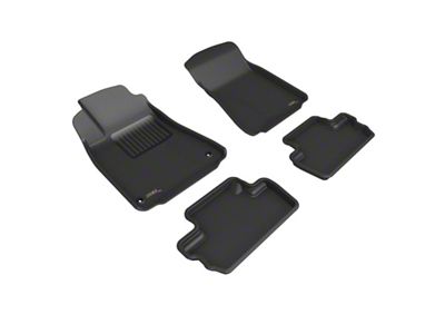 3D MAXpider 09-15 Lexus Is Kagu Floor Mat- Black R1 - L1LX01701509