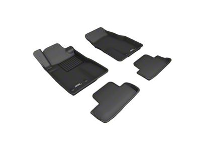 3D MAXpider 12-14 Ford Mustang Kagu Black R1 R2 - L1FR11001509
