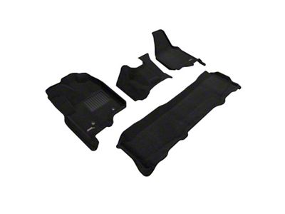3D MAXpider 12-16 Ford F-250 Crew Cab Elegant Black R1 - L1FR08904709