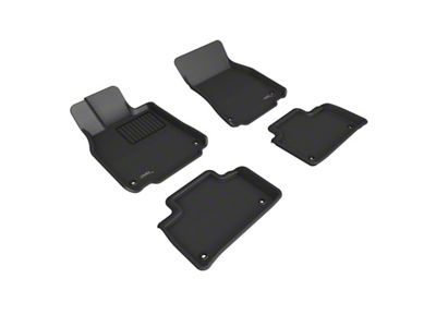3D MAXpider 13-17 Lexus Ls460 Kagu Floor Mat- Black R1 - L1LX04701509