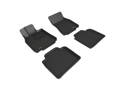 3D MAXpider 13-17 Lexus Ls460L Kagu Floor Mat- Black R1 - L1LX04801509