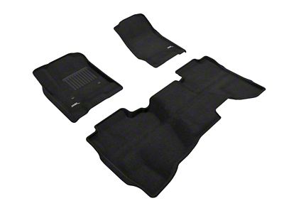3D MAXpider 14-18 GMC Sierra 1500 Double Cab Elegant Black - L1GM01104709
