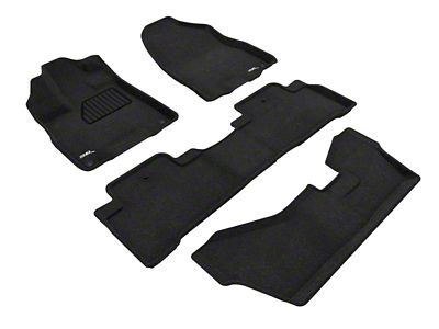 3D MAXpider 14-20 Acura MDX 7-Seat Elegant Black R1 R2 - L1AC00604709