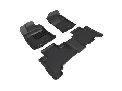 3D MAXpider 14-24 Toyota 4Runner 5-Seat Kagu Black R1 R2 - L1TY28501509
