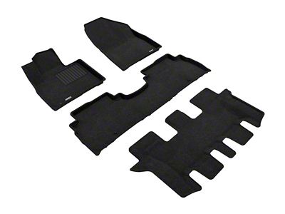 3D MAXpider 16-20 Kia Sorento 7-Seat Elegant Black R1 R2 - L1KA03004709