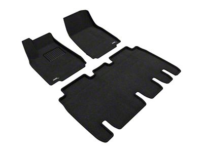 3D MAXpider 16-21 Tesla Model X 5-Seats Elegant Black R1 - L1TL01104709