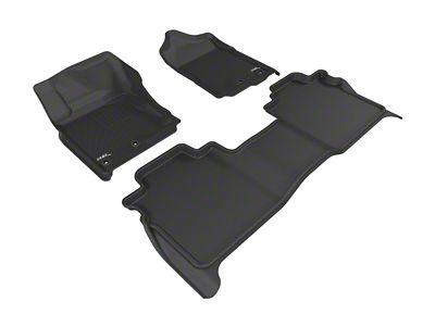 3D MAXpider 16-24 Nissan Titan Crew Cab Kagu Black R1 R2 With Storage Box