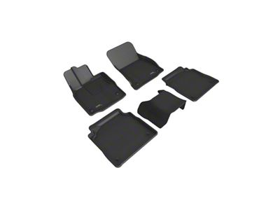 3D MAXpider 18-20 Lexus Ls Series Kagu Floor Mat- Black - L1LX06401509