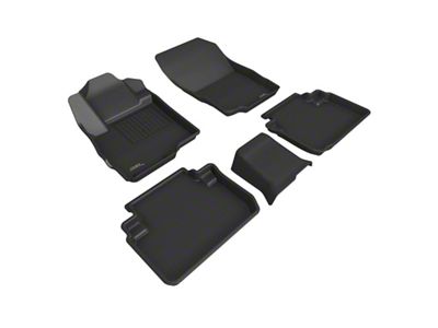 3D MAXpider 18-23 Mitsubishi Eclipse Cross Kagu Floor Mat- Black - L1MT05601509
