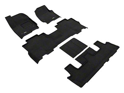 3D MAXpider 18-24 Ford Expedition 7-Passenger Elegant Black R1 R2 - L1FR12504709