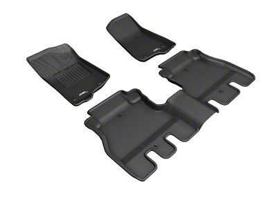 3D MAXpider 18-24 Jeep Wrangler Unlimited Jl Kagu Black R1 R2