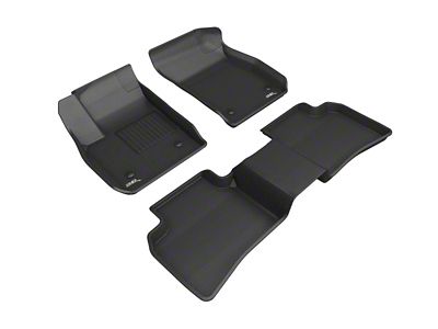 3D MAXpider 19-21 Cadillac Xt4 Kagu Black R1 R2 - L1CD02001509