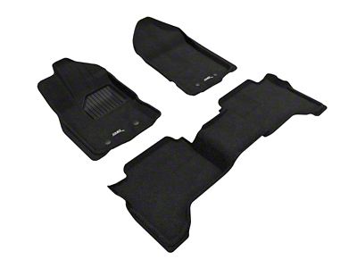 3D MAXpider 19-23 Ford Ranger Supercrew Elegant Black R1 R2 - L1FR12204709