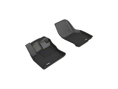 3D MAXpider 19-23 Volkswagen Arteon Kagu Floor Mat- Black R1 - L1VW07311509