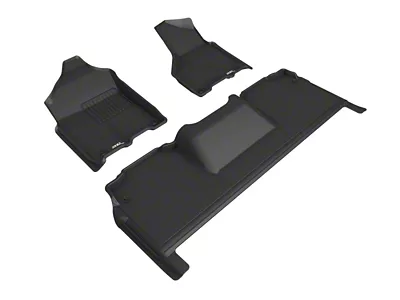 3D MAXpider 19-24 Dodge Ram 2500 Mega Cab Kagu Black - L1DG03201509